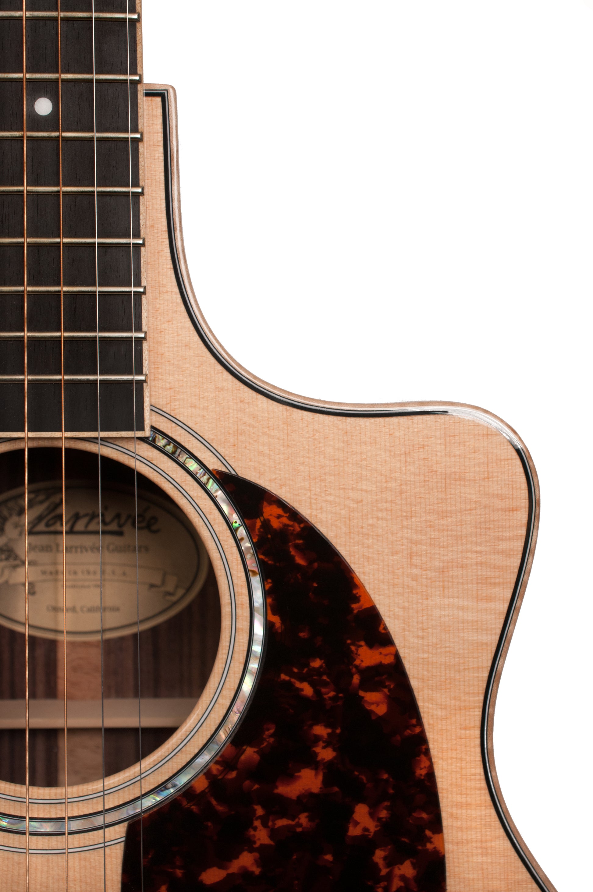 Larrivee LV-09-RW-0 Acoustic Guitar. 09 Artist series Indian Rosewood L body w/Venetian cutaway.