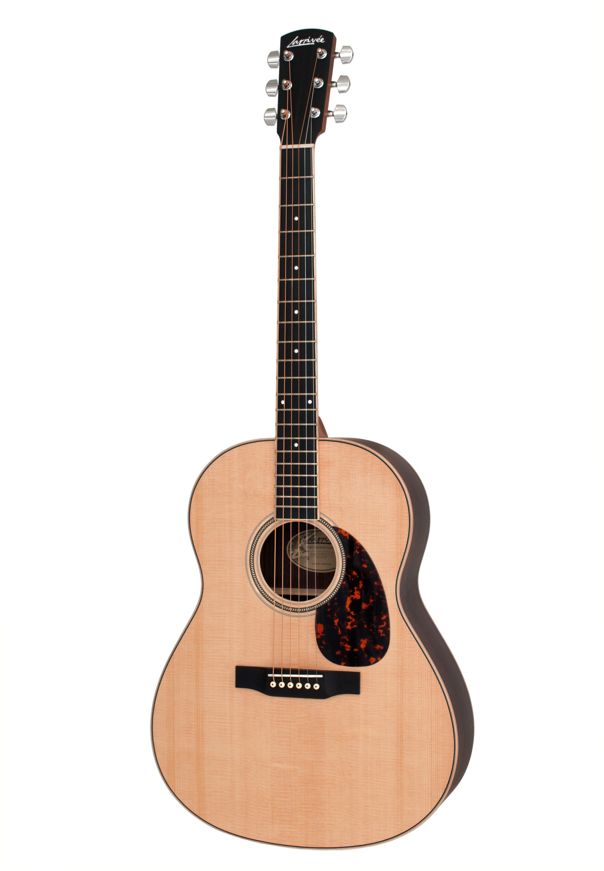 Larrivee L-03-RW-0-0-0-0V-D-99 Custom Acoustic Guitar.  03 Recording series Rosewood Custom L-body w/Vine headstock and deluxe inlay.