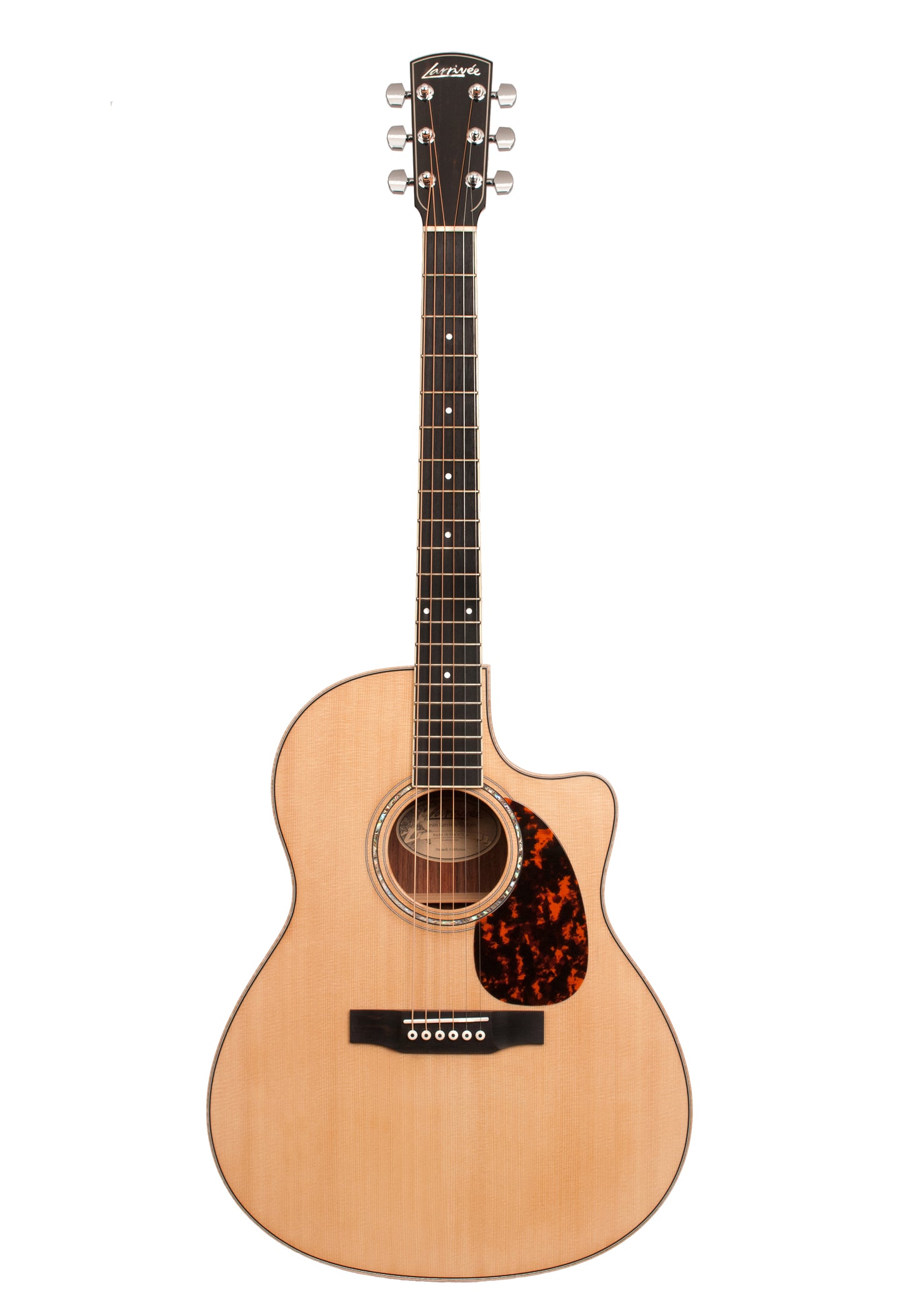 Larrivee LV-09-RW-0 Acoustic Guitar. 09 Artist series Indian Rosewood L body w/Venetian cutaway.