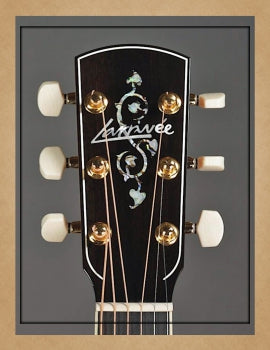 Larrivee L-03-RW-0-0-0-0V-D-99 Custom Acoustic Guitar.  03 Recording series Rosewood Custom L-body w/Vine headstock and deluxe inlay.